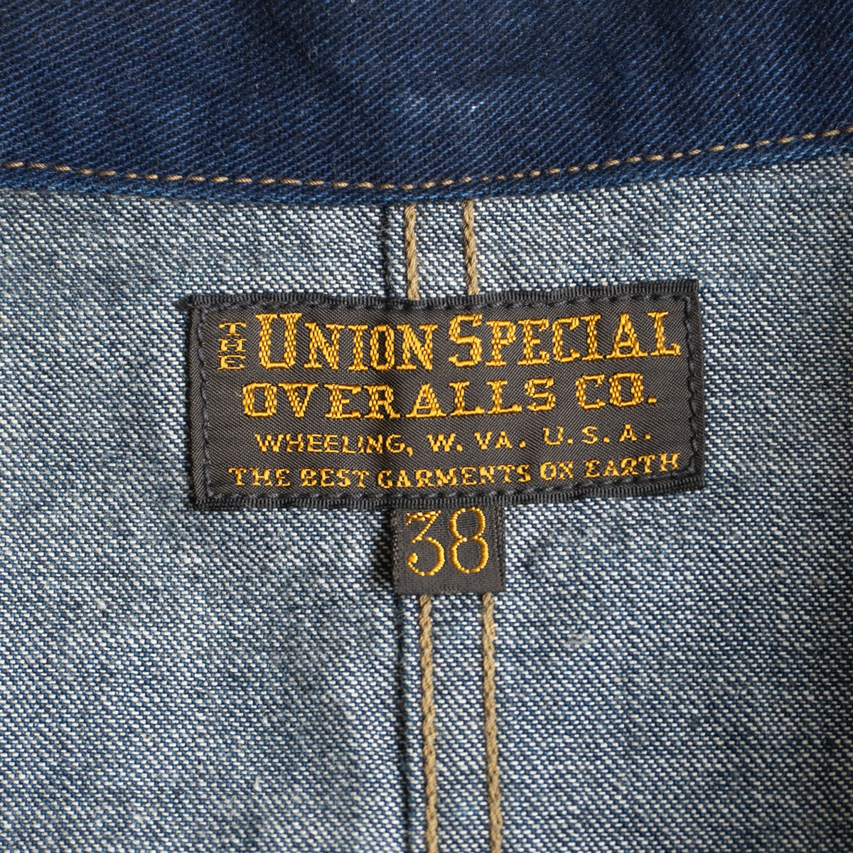 FREEWHEELERS UNION SPECIAL OVERALLS YARD MASTER WORK COAT Jacket Size 38