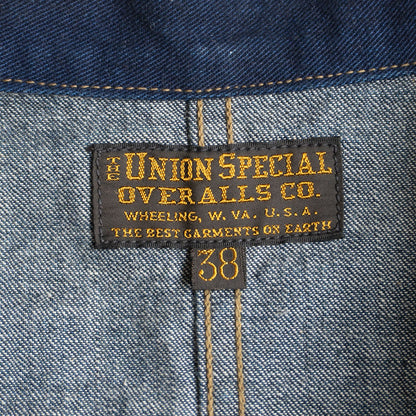 FREEWHEELERS UNION SPECIAL OVERALLS YARD MASTER WORK COAT Jacket Size 38