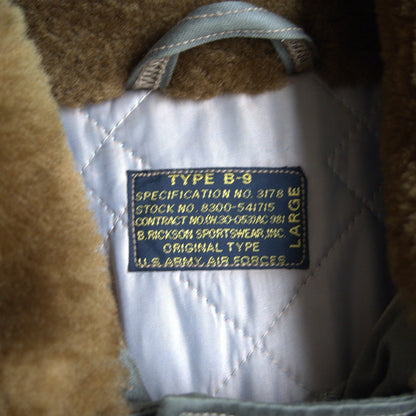 BUZZ RICKSON B-9 Flight Jacket Size L