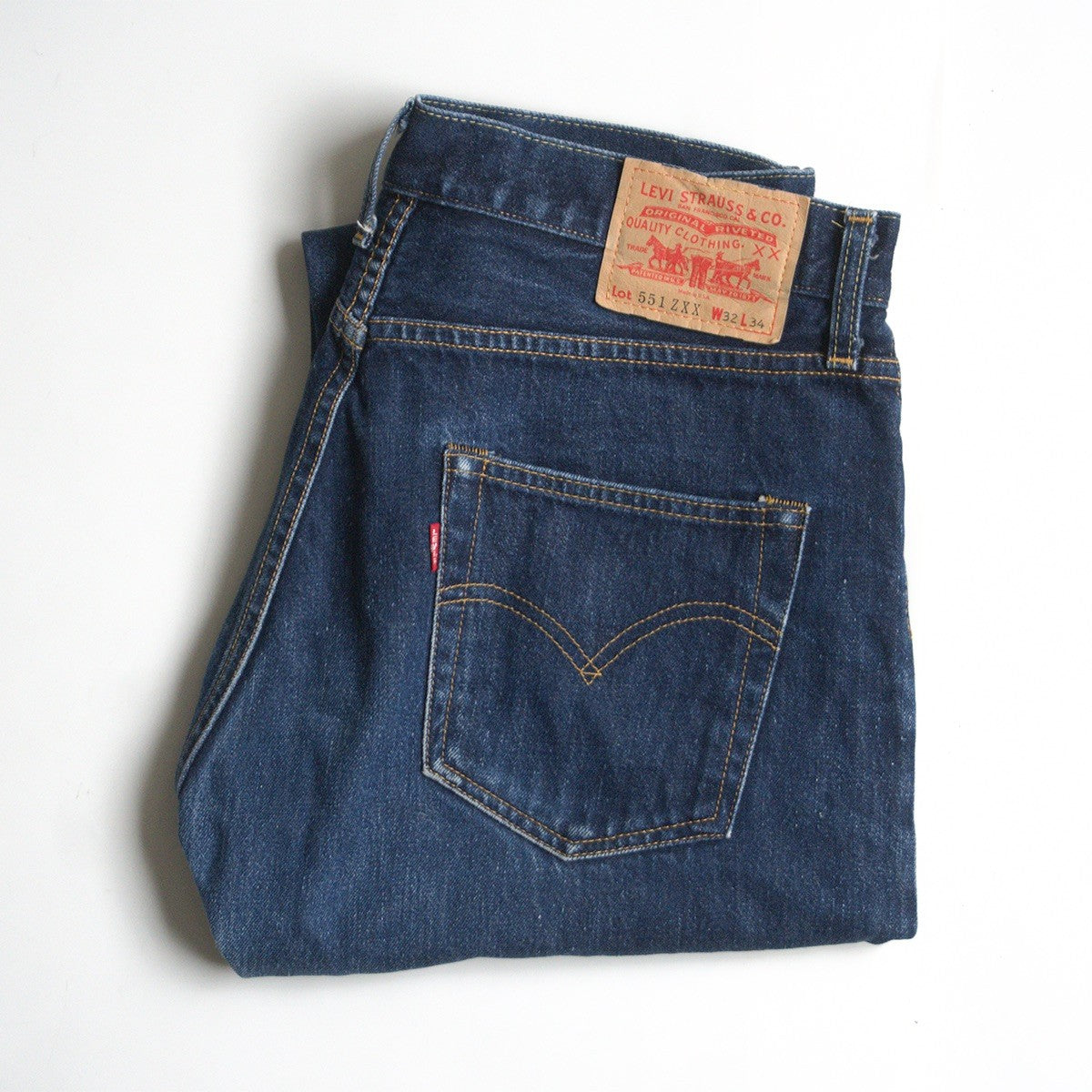 Levi's Vintage Clothing x wsm 551ZXX Big E Jeans Denim Pants Size 32×34