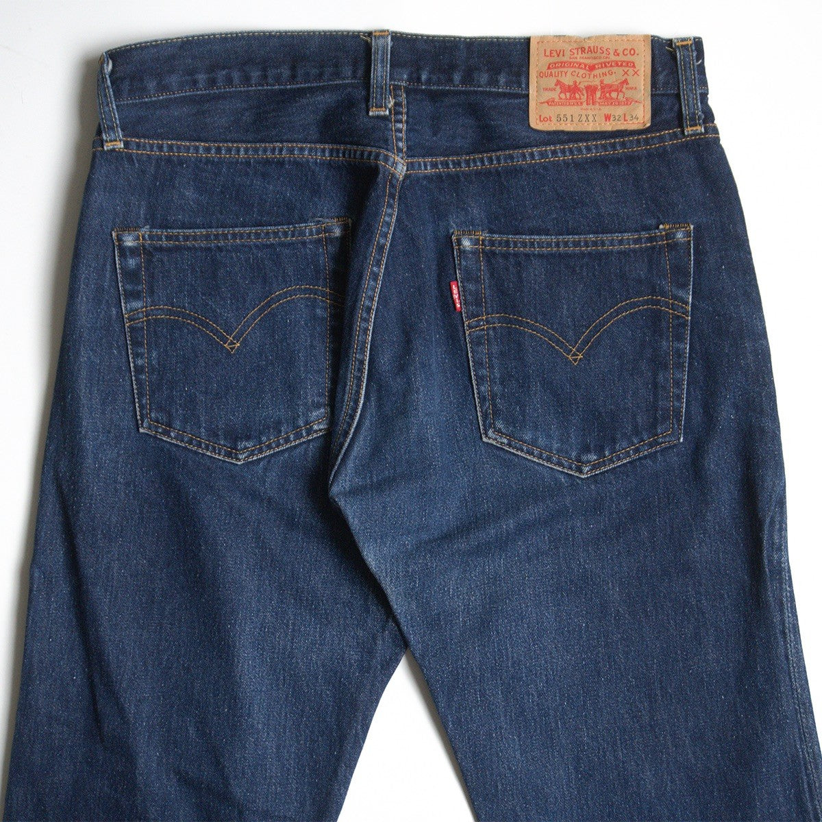 Levi's Vintage Clothing x wsm 551ZXX Big E Jeans Denim Pants Size 32×34