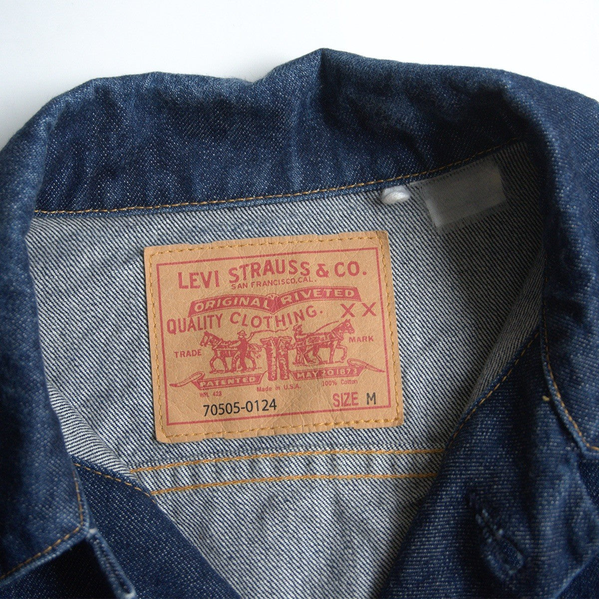 Levi's Vintage Clothing 70505 Big E Denim Jacket Size M