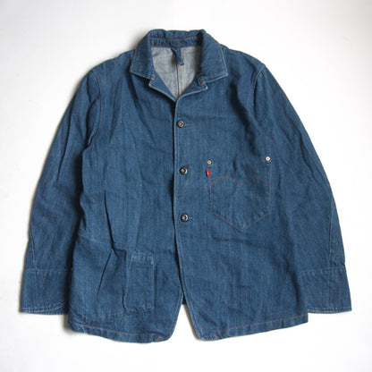 LEVI'S RED First Type Denim Sack Coat Jacket Size L