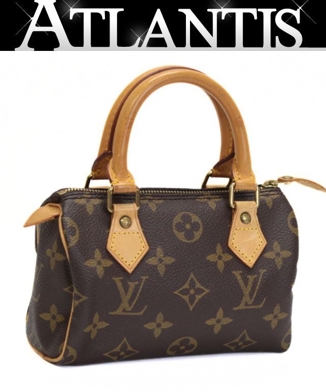 Louis Vuitton Mini Speedy Brown Handbag Size ONE SIZE