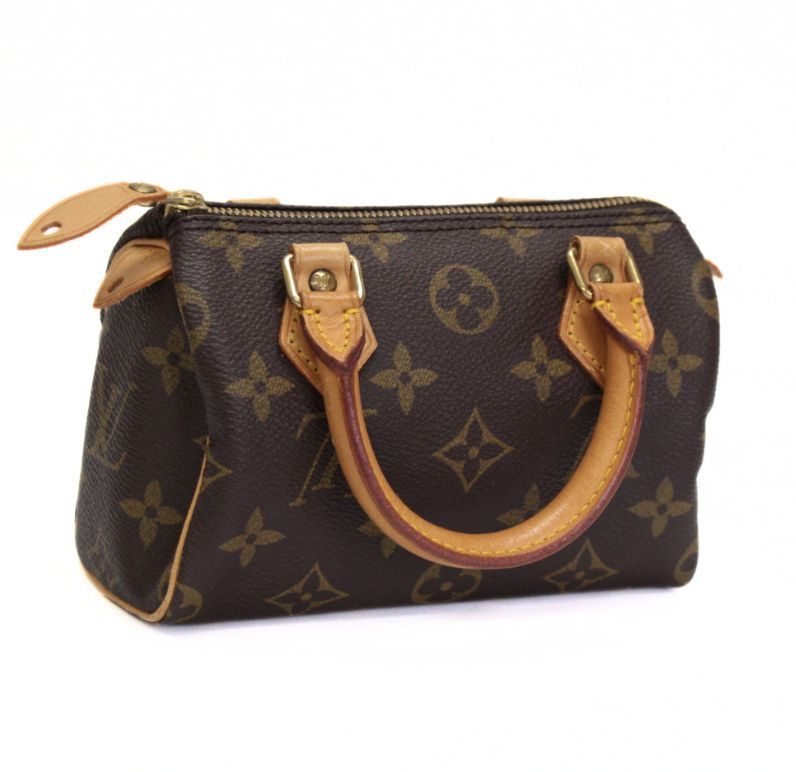 Louis Vuitton Mini Speedy Brown Handbag Size ONE SIZE