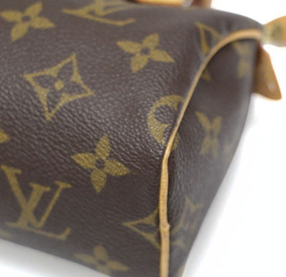 Louis Vuitton Mini Speedy Brown Handbag Size ONE SIZE