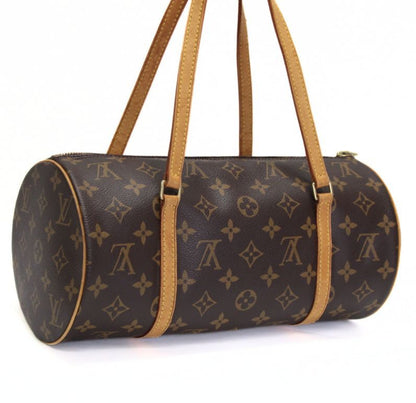 Louis Vuitton Monogram Papillon Handbag Brown Size ONE SIZE