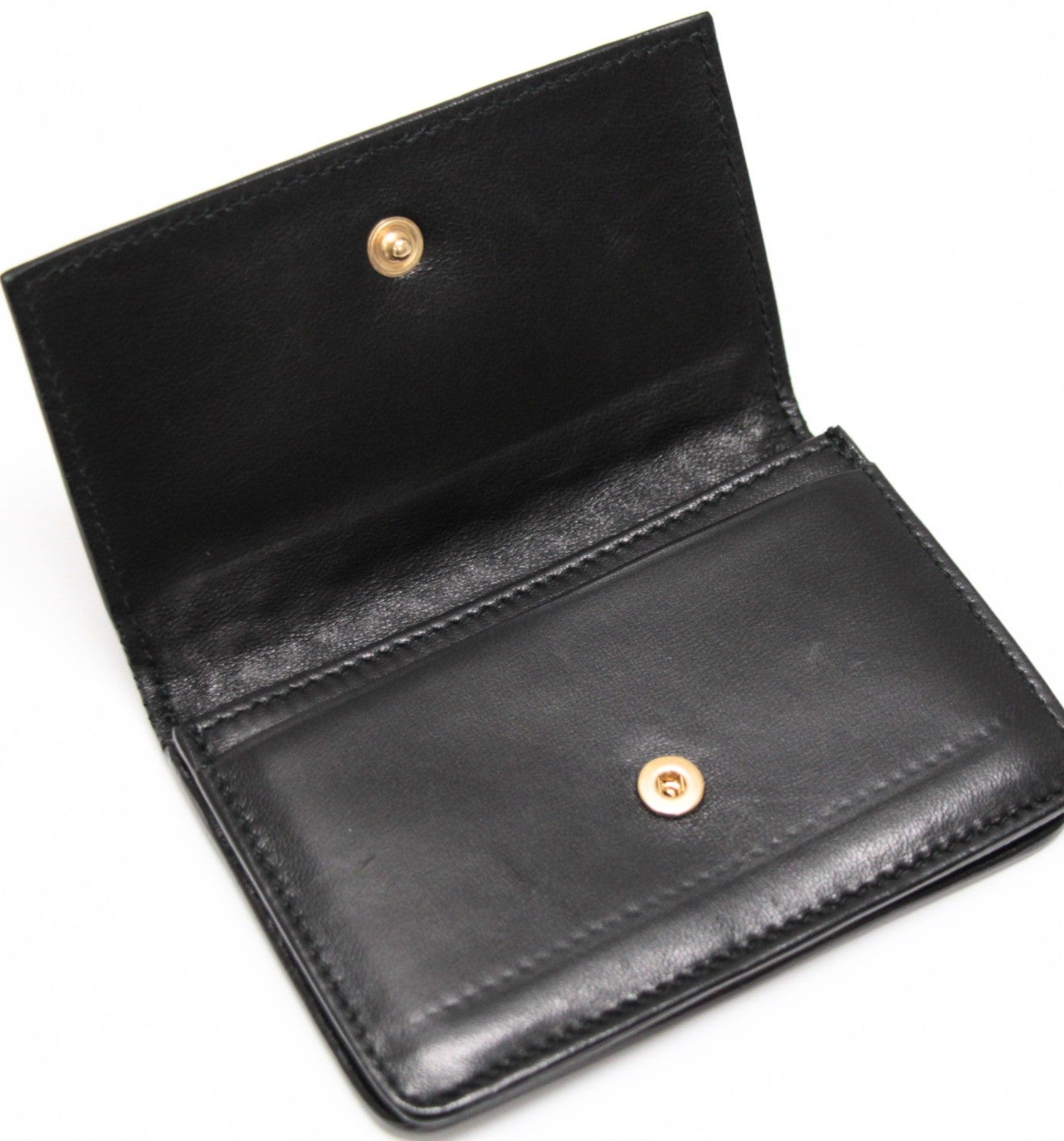 BOTTEGA VENETA Intrecciato Leather Card Holder Card Case Size ONE SIZE
