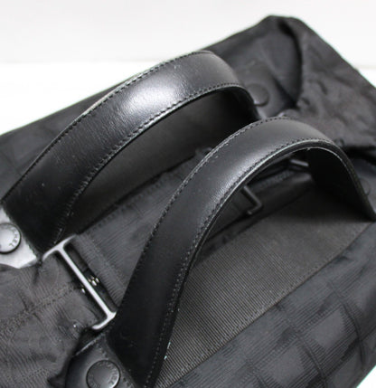 CHANEL Black Nylon New Travel Boston Bag Size ONE SIZE