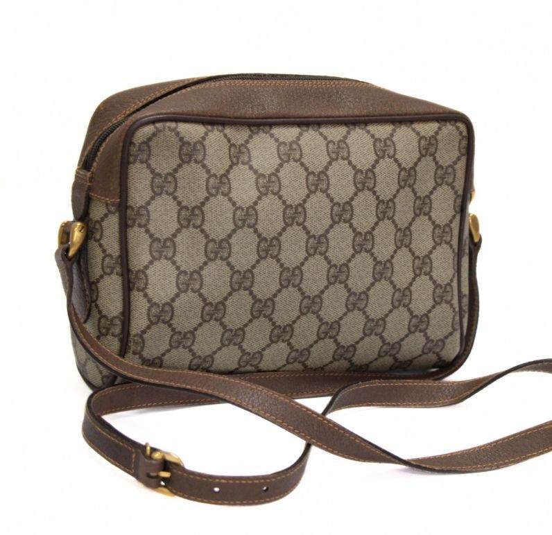 GUCCI Old Gucci GG Sherry Line Shoulder Bag Size ONE SIZE