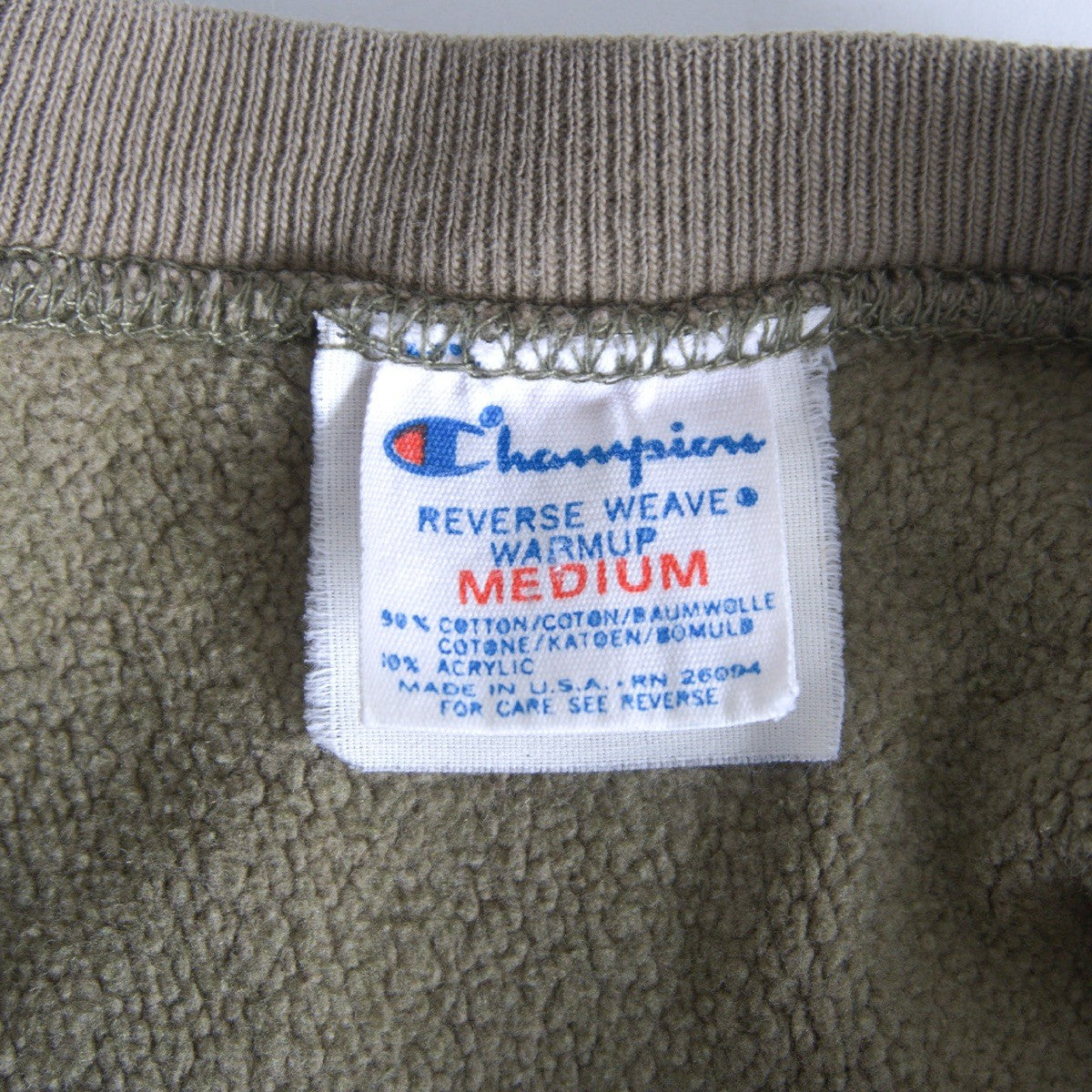 Champion 80S Reverse Weave Sweatshirt Size M