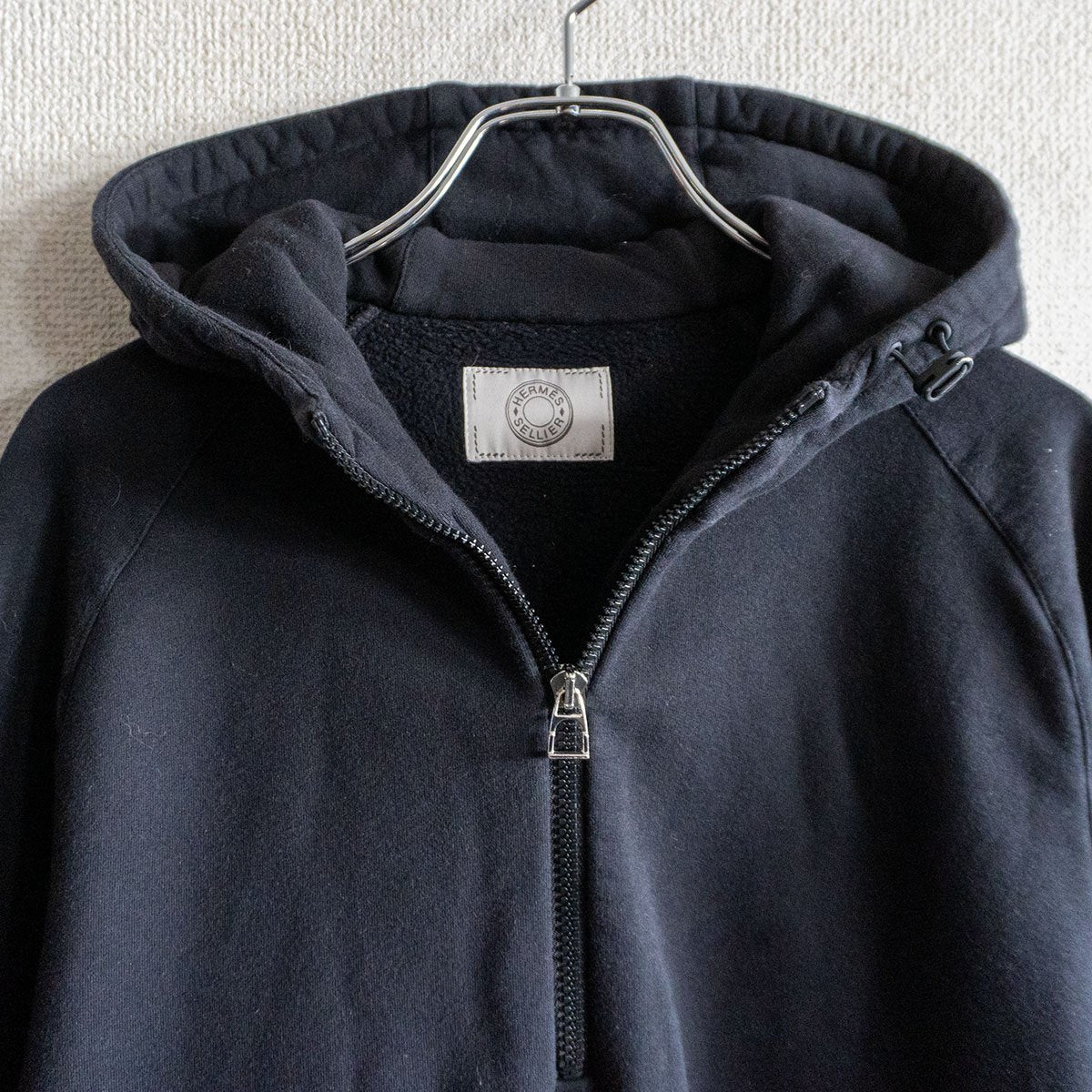 Hermes Half-Zip Hoodie Size L