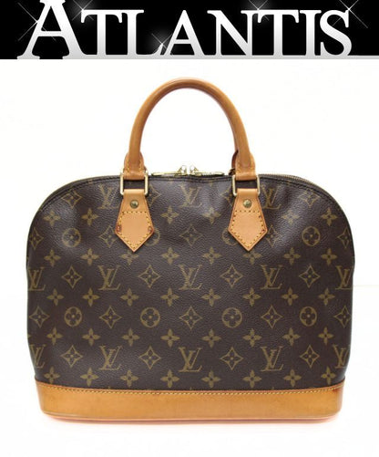 Louis Vuitton Alma PM Monogram Handbag Brown Size ONE SIZE