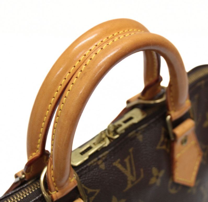 Louis Vuitton Alma PM Monogram Handbag Brown Size ONE SIZE