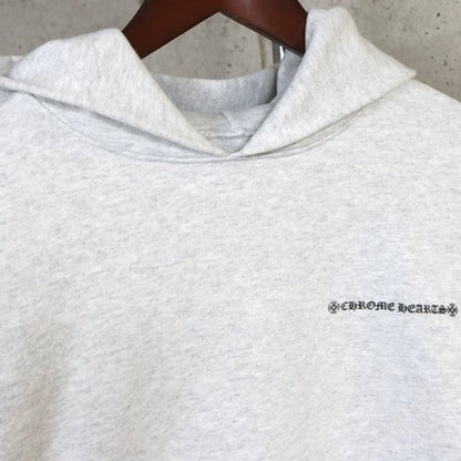 CHROME HEARTS Matty Boy PPO Brain Hoodie Gray Size L