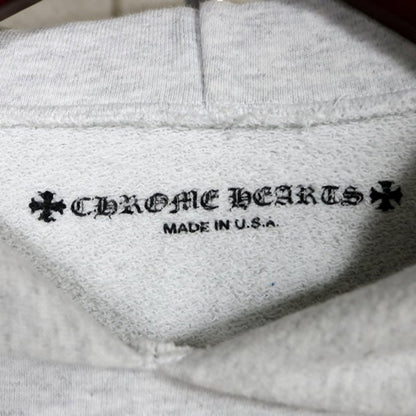 CHROME HEARTS Matty Boy PPO Brain Hoodie Gray Size L