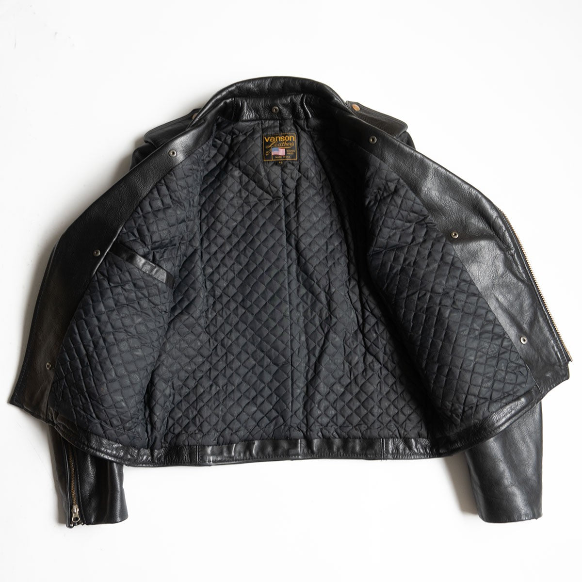 VANSON Double Riders Jacket Size 42
