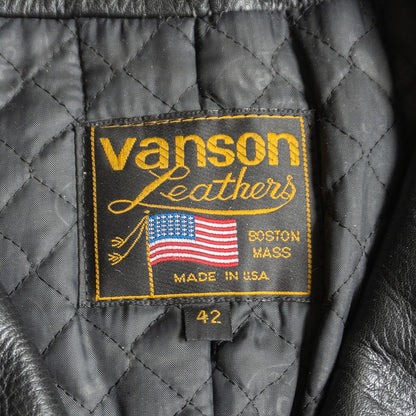 VANSON Double Riders Jacket Size 42