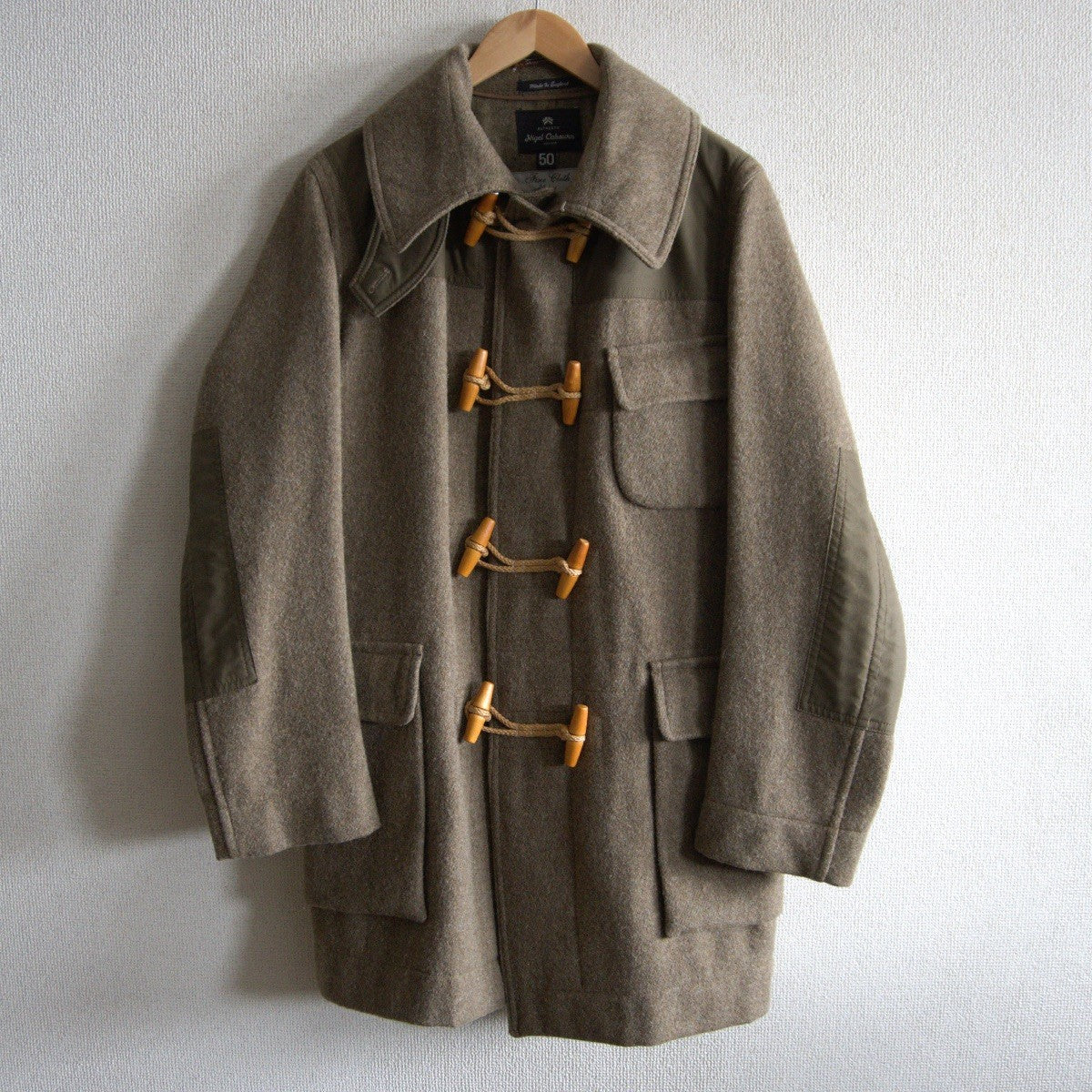 Nigel Cabourn x FOX BROTHRES Duffle coat Size 50