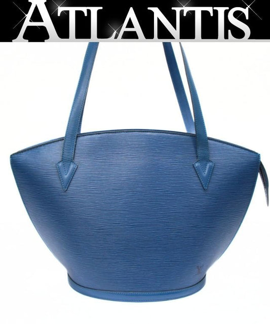 Louis Vuitton Epi Saint Jacques Toledo Blue Shoulder Bag Size ONE SIZE