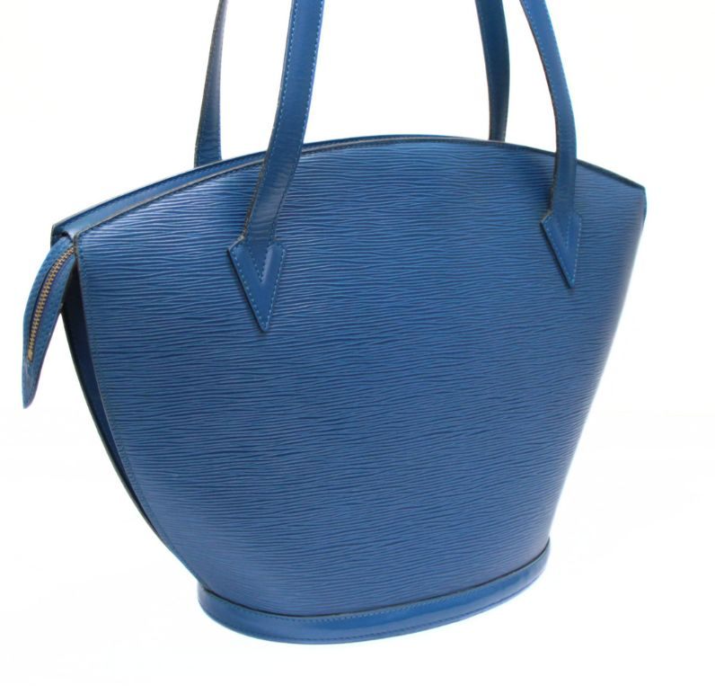 Louis Vuitton Epi Saint Jacques Toledo Blue Shoulder Bag Size ONE SIZE