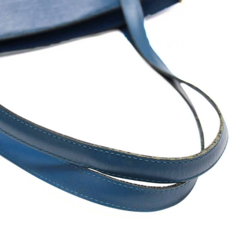 Louis Vuitton Epi Saint Jacques Toledo Blue Shoulder Bag Size ONE SIZE