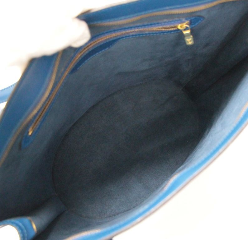 Louis Vuitton Epi Saint Jacques Toledo Blue Shoulder Bag Size ONE SIZE