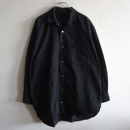 Y's for Men Oversized Open-collar Shirt Size XL