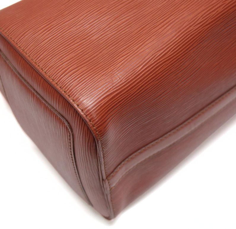 Louis Vuitton Epi Leather Speedy 30 Brown Bag Size ONE SIZE