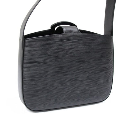 Louis Vuitton Reveri Epi Leather Bag Black Size ONE SIZE