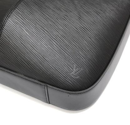 Louis Vuitton Reveri Epi Leather Bag Black Size ONE SIZE