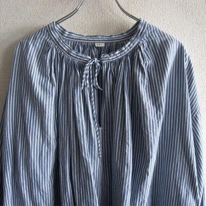 45R Cotton Linen Gathered Blouse Size 0