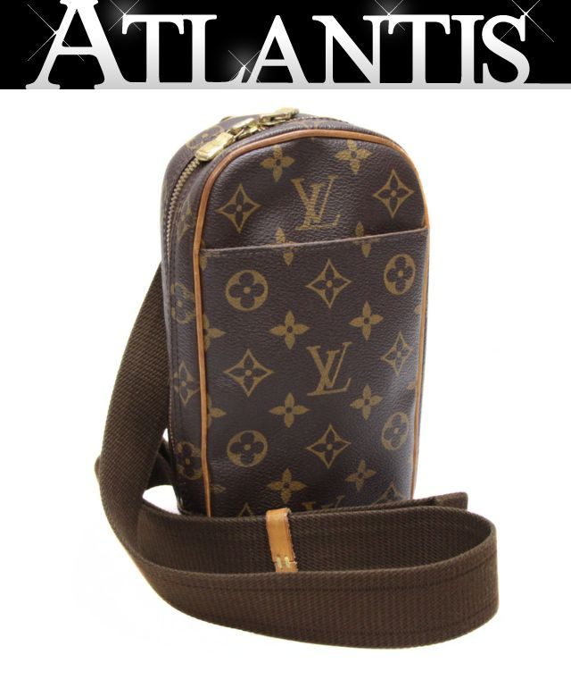 Louis Vuitton Monogram Pochette Gange Body Bag Size ONE SIZE