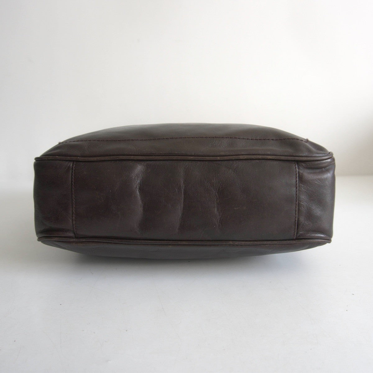 Bally Leather 2-way Tote Bag Brown