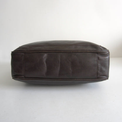 Bally Leather 2-way Tote Bag Brown