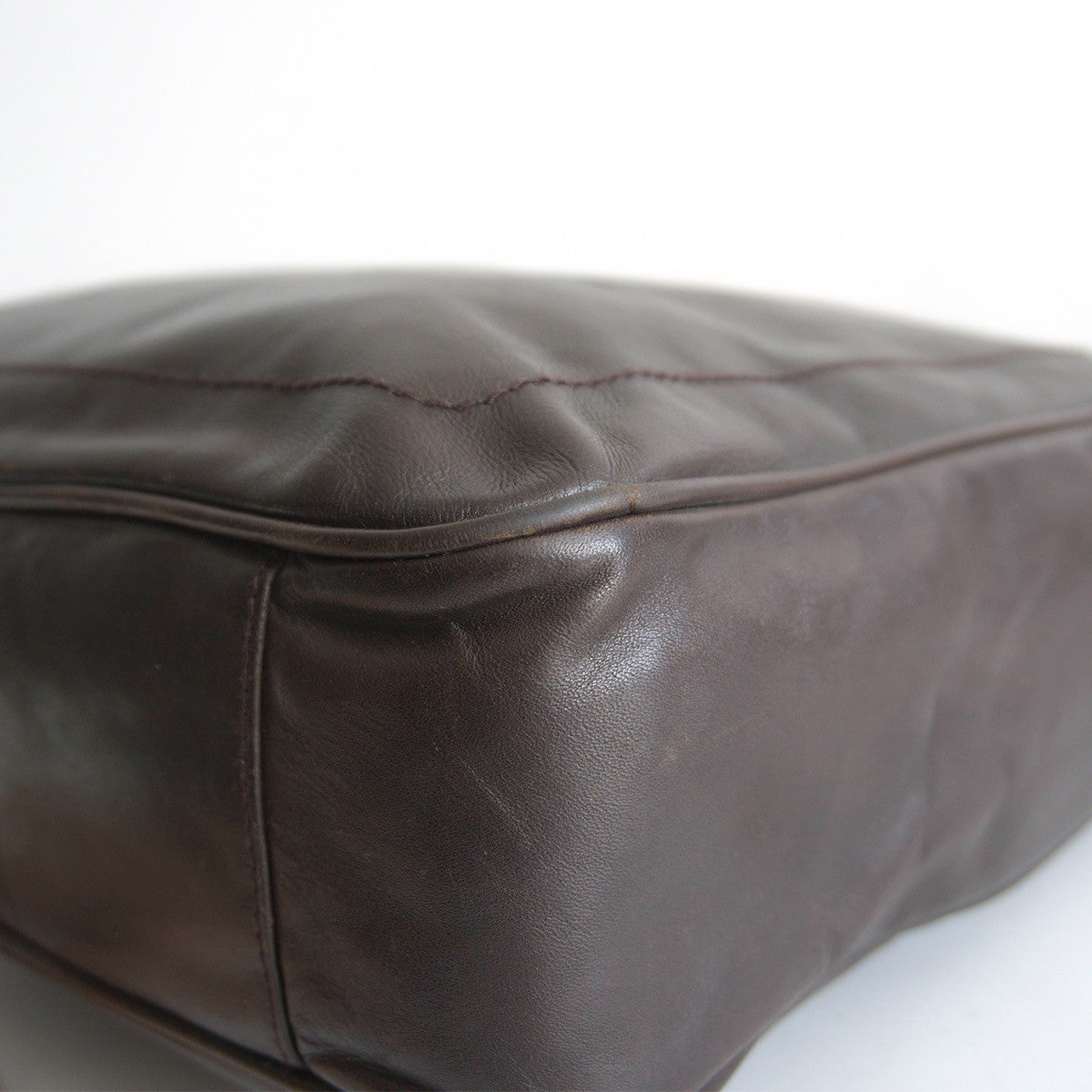 Bally Leather 2-way Tote Bag Brown
