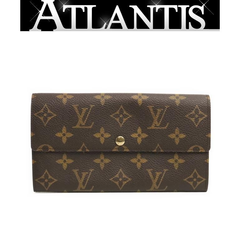 Louis Vuitton Porte Monnaie Wallet Brown Size ONE SIZE