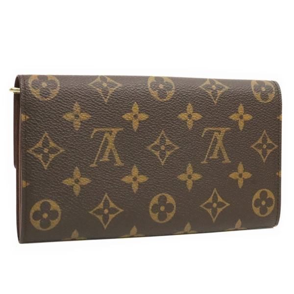 Louis Vuitton Porte Monnaie Wallet Brown Size ONE SIZE