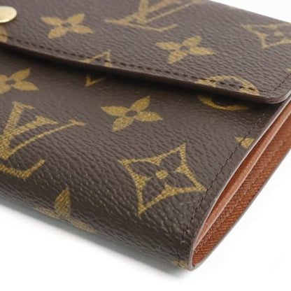 Louis Vuitton Porte Monnaie Wallet Brown Size ONE SIZE