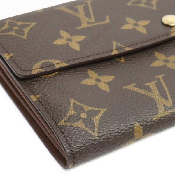 Louis Vuitton Porte Monnaie Wallet Brown Size ONE SIZE