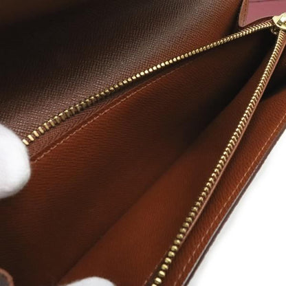 Louis Vuitton Porte Monnaie Wallet Brown Size ONE SIZE