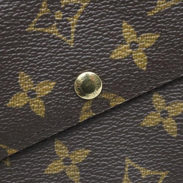 Louis Vuitton Porte Monnaie Wallet Brown Size ONE SIZE