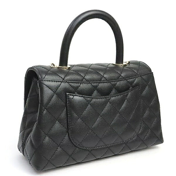 CHANEL Matelasse Coco Handle XS 2-Way Skin GHW Bag Size ONE SIZE