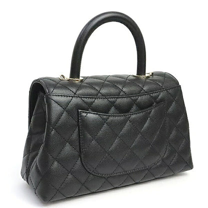 CHANEL Matelasse Coco Handle XS 2-Way Skin GHW Bag Size ONE SIZE