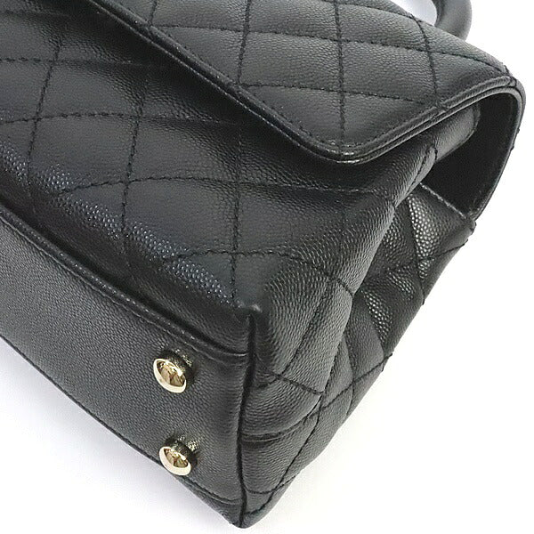 CHANEL Matelasse Coco Handle XS 2-Way Skin GHW Bag Size ONE SIZE
