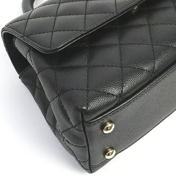 CHANEL Matelasse Coco Handle XS 2-Way Skin GHW Bag Size ONE SIZE
