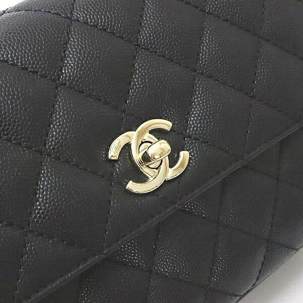 CHANEL Matelasse Coco Handle XS 2-Way Skin GHW Bag Size ONE SIZE