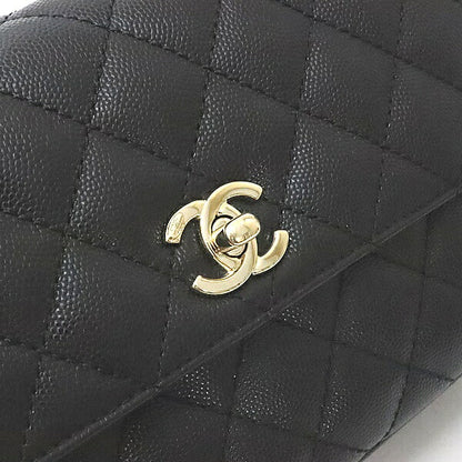 CHANEL Matelasse Coco Handle XS 2-Way Skin GHW Bag Size ONE SIZE