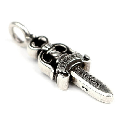CHROME HEARTS Double Dagger Silver SV925 Pendant Size ONE SIZE