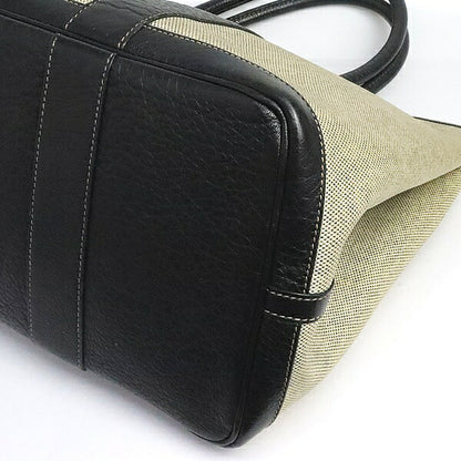 HERMES Garden Party PM Toile H Tote Bag Grey Size ONE SIZE